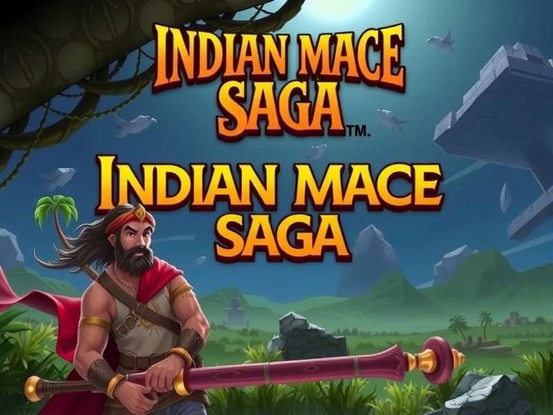 Indian Mace Saga Epic Battle Scene Indian Mace Saga Game Hero Image