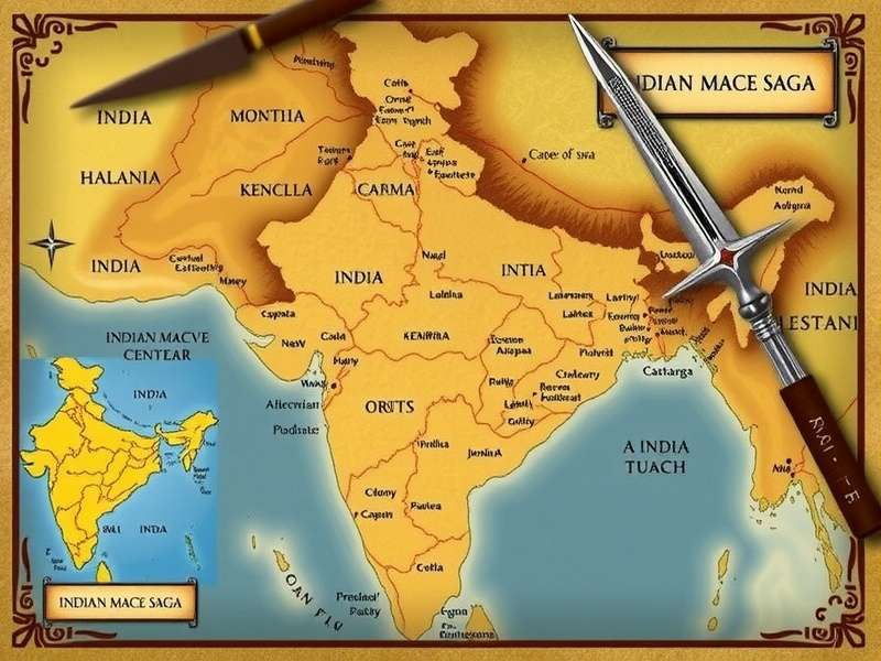 Indian Mace Saga Player Distribution Across India Indian Mace Saga India Map
